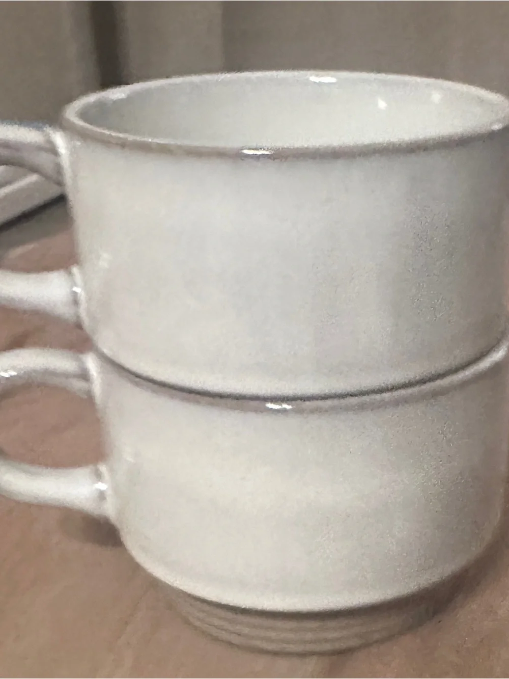 Hearth & Hand White Ceramic 'Find Rest' & 'Find Beauty' Mug Set